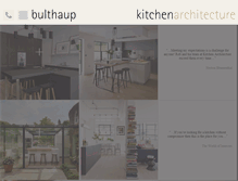 Tablet Screenshot of kitchenarchitecture.co.uk